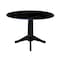 International Concepts Round 42 in Round Dual Drop Leaf Pedestal Table, 30.3 inH, Black, 42 W, 42 L, 30.3 in H, Wood K46-42DPT-27B - alternate 8